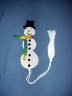 Snowman with Scarf & Jiggly eyes