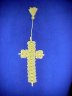 Yellow Cross with Tassle